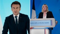 Macron is marginally ahead against the Far-right Le Pen in French elections