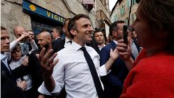 Le Pen's idea of Europe would mean an end to the EU - Macron campaigning in Paris