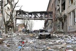 Missiles pound Lviv in western Ukraine – but Ukraine will not surrender after Mariupol falls