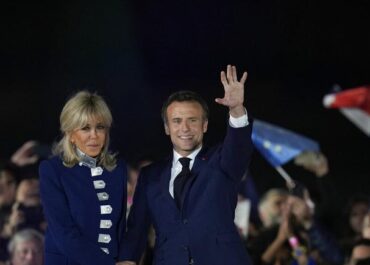 Reaction as Macron wins second term
