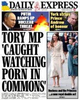 Tory MP caught watching porn in commons