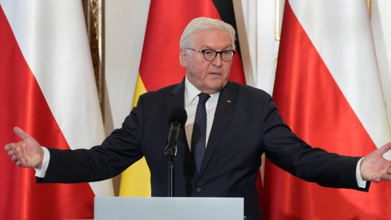 German president says he's not wanted in Kyiv