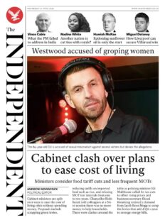 The Independent – Westwood accused of groping women