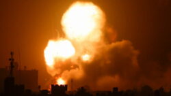 Israel hits Gaza after rocket attack as Jerusalem tensions escalate