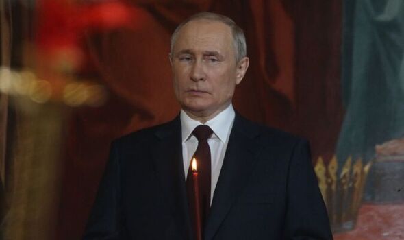 Kremlin fuels fears over Vladimir Putin's health with suspected fake Easter service clip
