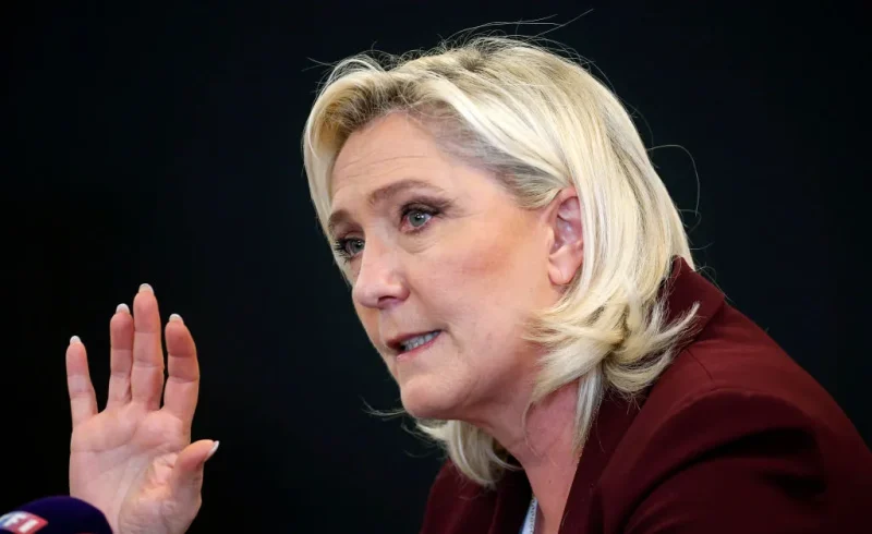 'Free from EU strait-jacket' Le Pen hails UK in £4bn Frexit ultimatum to bloc