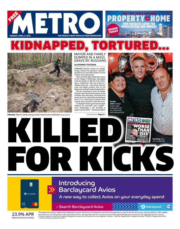 Metro - Killed for kicks