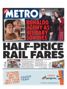 Metro – Half-price rail fares