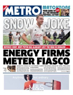 The Metro – Energy firms meter fiasco