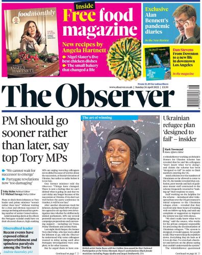 Sunday Papers - PM should go sooner rather than later, says Tory MPs