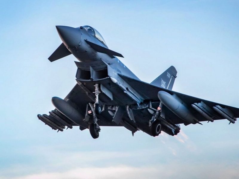 RAF Typhoon jets scrambled above Scotland after squawking 'quick reaction alert'