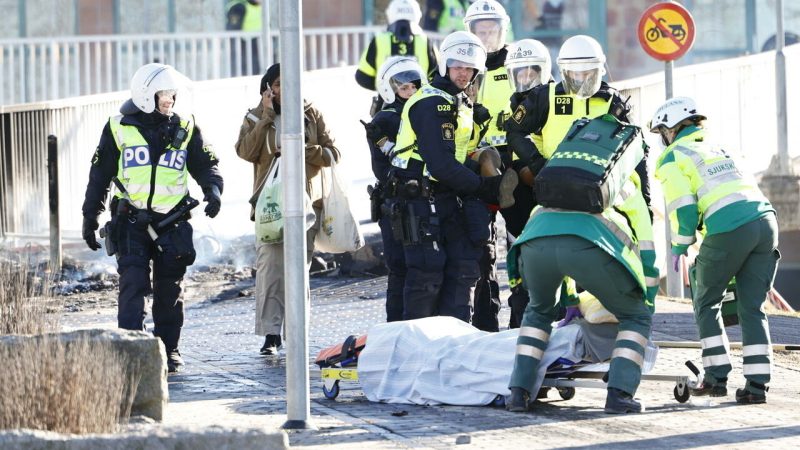 Swedish police arrest dozens after clashes at anti-immigrant rally