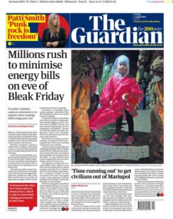 The Guardian  – Millions rush to minimise energy bills on eve of Bleak Friday
