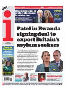 The i – Patel in Rwanda signing deal to export Britain’s asylum seekers