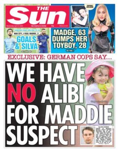 The Sun – We have no alibi for Maddie suspect