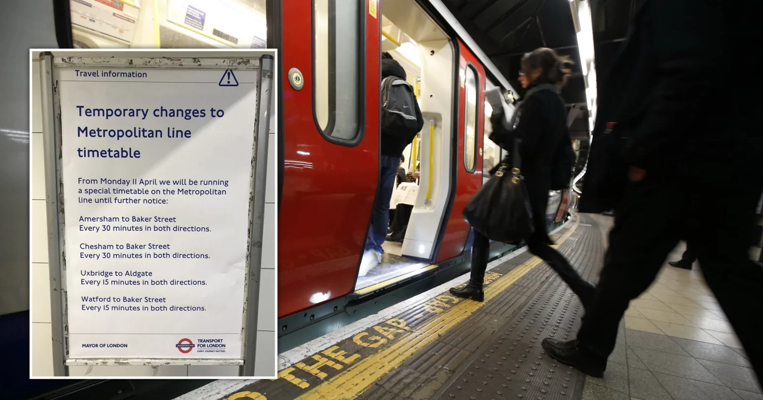 Huge delays on Tube line while urgent safety checks are carried out