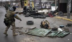 Ukraine accuses retreating Russian troops of civilian massacre
