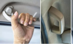 Shocked driver discovers second use for grab handle – ‘I didn’t know you could do this!’