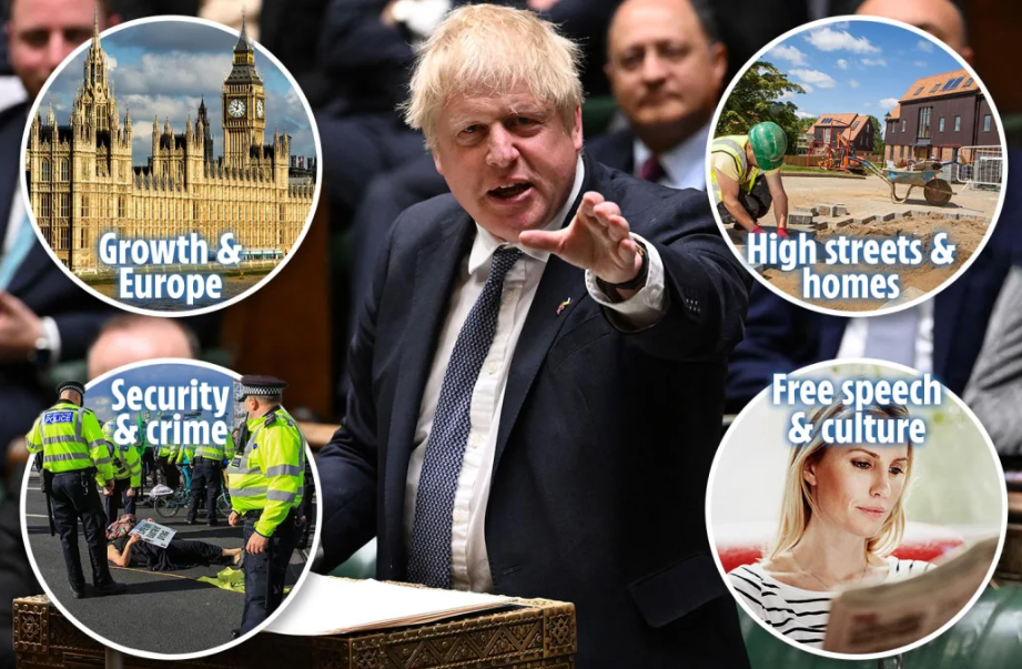 BORIS’S BREXIT BET Boris Johnson plans bonfire of EU red tape to fire up economy and fix cost of living crisis