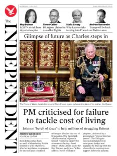 The Independent – PM criticised for failure to tackle cost of living crisis