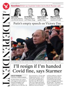 The Independent – I’ll resign if I’m handed Covid fine, Starmer says