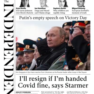 The Independent - I’ll resign if I’m handed Covid fine, Starmer says