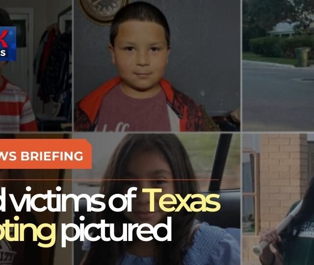 Latest video from Texas shooting and the images of the children who were shot in Uvalde