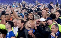 Stunning Everton comeback secures Premier League status