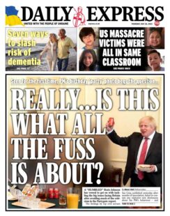 Daily Express – Really… Is this what all the fuss is about?