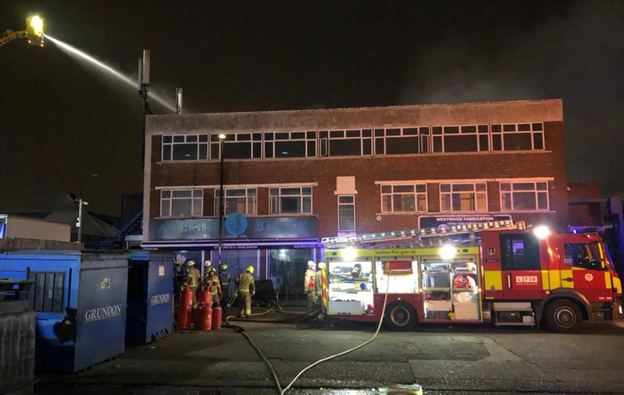 Park Royal fire: 125 firefighters attend blaze at west London bakery