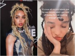 FKA twigs says ‘all record labels ask for are TikToks’: ‘I got told off for not making enough effort’