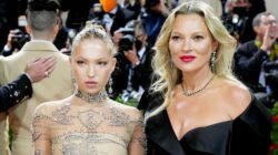 Kate Moss brings mini-me daughter Lila to Met Gala – and she’s a chip off the old block