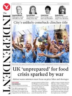 Independent – UK unprepared for food crisis sparked by war