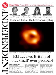 The Independent – EU accuses Britain of ‘blackmail’ over protocol