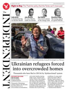 The Independent – Ukrainian refugees forced into overcrowded homes