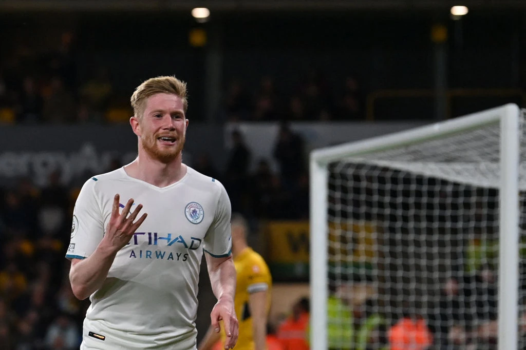 ‘It should have been five’ – Kevin De Bruyne reacts to four-goal haul for Manchester City at Wolves
