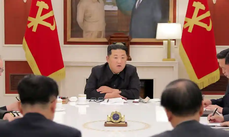 Kim Jong-un calls North Korea’s response to Covid outbreak ‘inadequate’