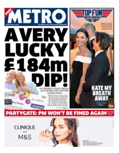 Metro – A very lucky £184m dip