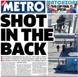 Metro – Shot in the back