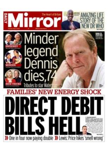 The Mirror – Direct debt bills hell