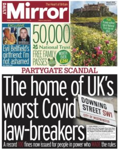 Daily Mirror – The home of the UK’s worst Covid law-breakers