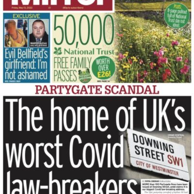 Daily Mirror - The home of the UK’s worst Covid law-breakers