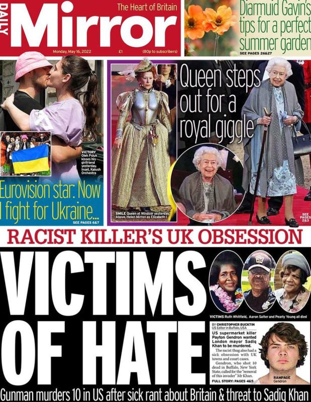 Daily Mirror - Racist killer’s UK obsession: Victims of hate