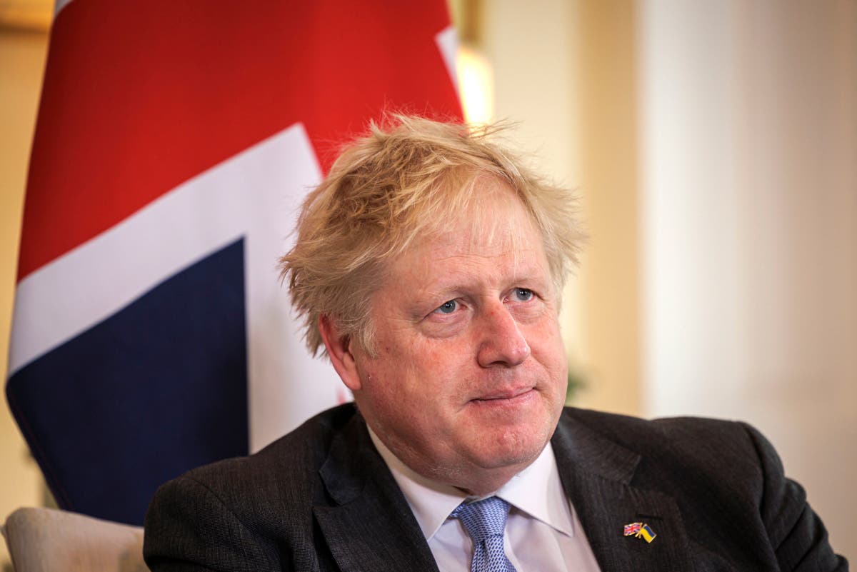 Boris Johnson to evoke Churchill as he tells Ukrainian parliament this is country’s ‘finest hour’