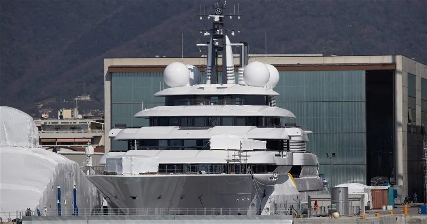 Scheherazade: Giant £570m superyacht ‘owned by Vladimir Putin’ is seized by Italian authorities