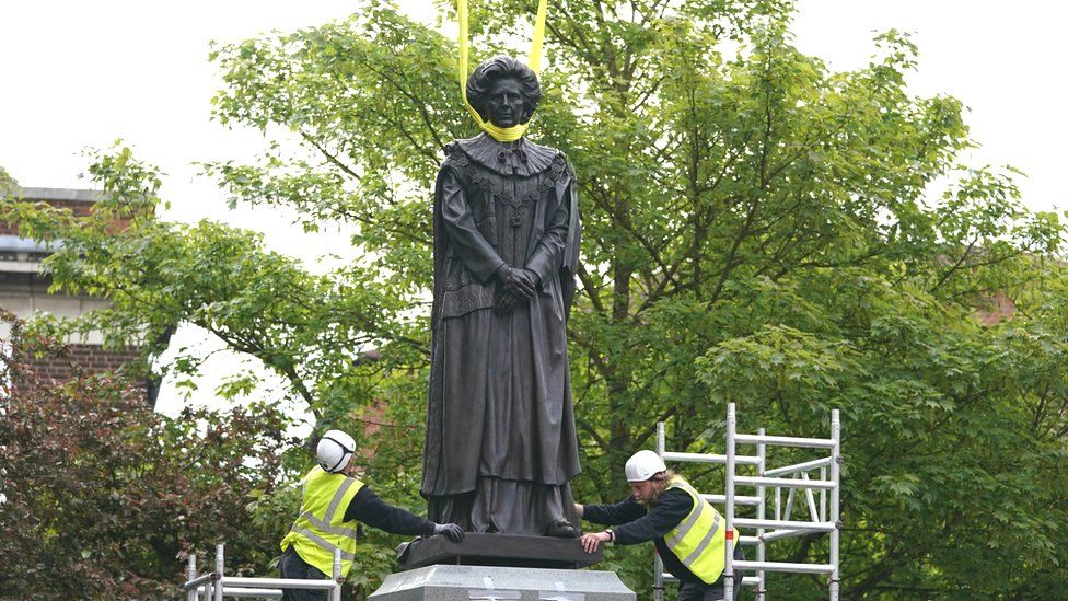 Protester who egged Margaret Thatcher statue ‘revealed’ as arts centre boss