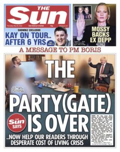 The Sun – The Party(gate) is over