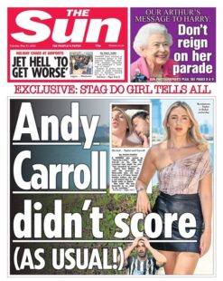 The Sun – Andy Carroll did not score