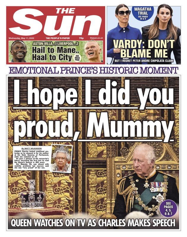 The Sun - I hope I did you proud, Mummy