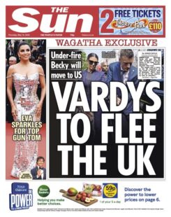 The Sun – Vardys to flee the UK